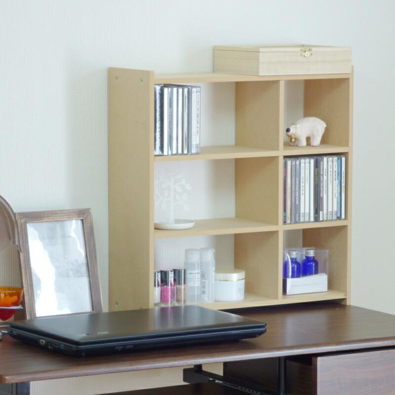 机上ラック デスク用 オフィス コンビラック 3段 棚 卓上 ラック 収納