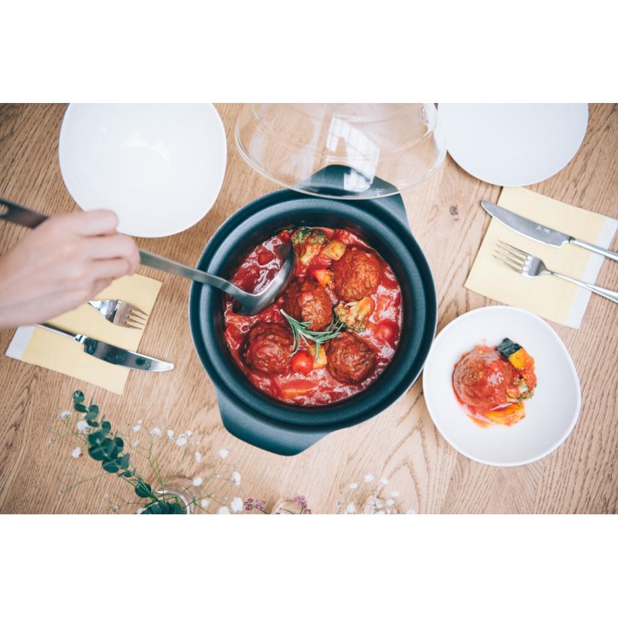 HARIO（ハリオ） フタがガラスのIH対応ご飯釜 雪平 GIS-200 1-3合 IH