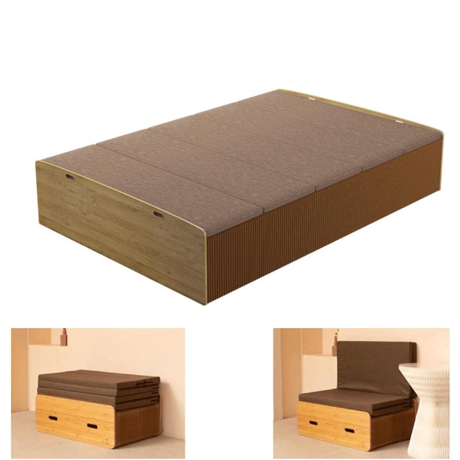 アコーディオンベッド ペーパーベッド シングル 組み立て 簡単