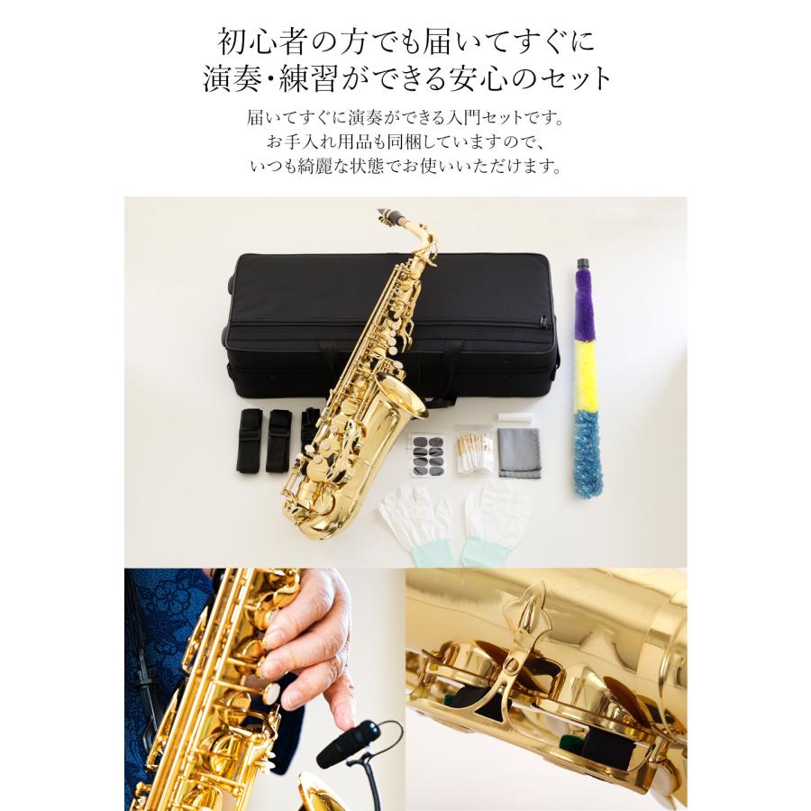 アルトサックス 初心者セット 入門セット サックス gold 初心者 SAX