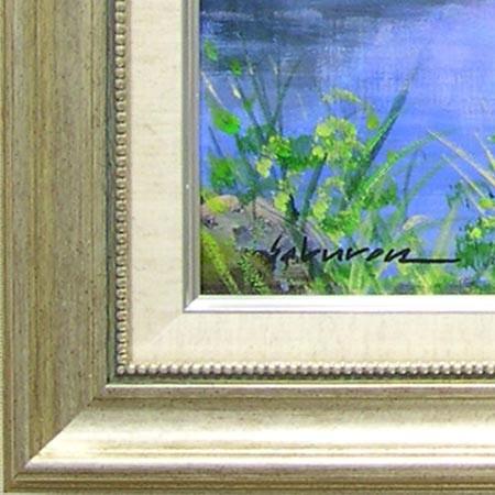 絵画 油絵 兼六園 （小池三郎） 【肉筆】【油絵】【日本の風景】【10号