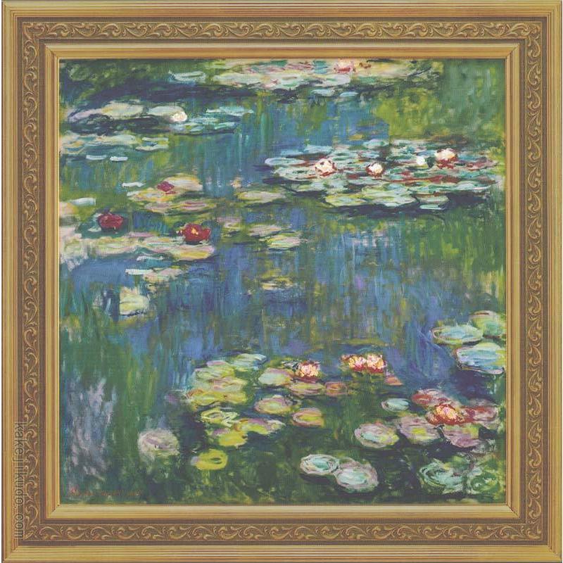 クロード・モネ 睡蓮 国立西洋美術館所蔵絵画 【複製】【美術印刷