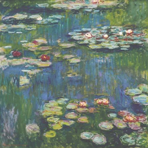 クロード・モネ 睡蓮 国立西洋美術館所蔵絵画 【複製】【美術印刷