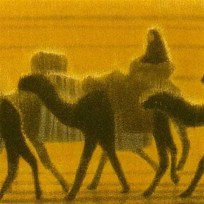 平山郁夫 絵画 流沙浄土変 【複製】【美術印刷】【巨匠】【変型特寸