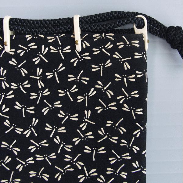 巾着 印伝 いんでん セカンド バッグ 本印伝 巾着袋 印伝巾着 黒