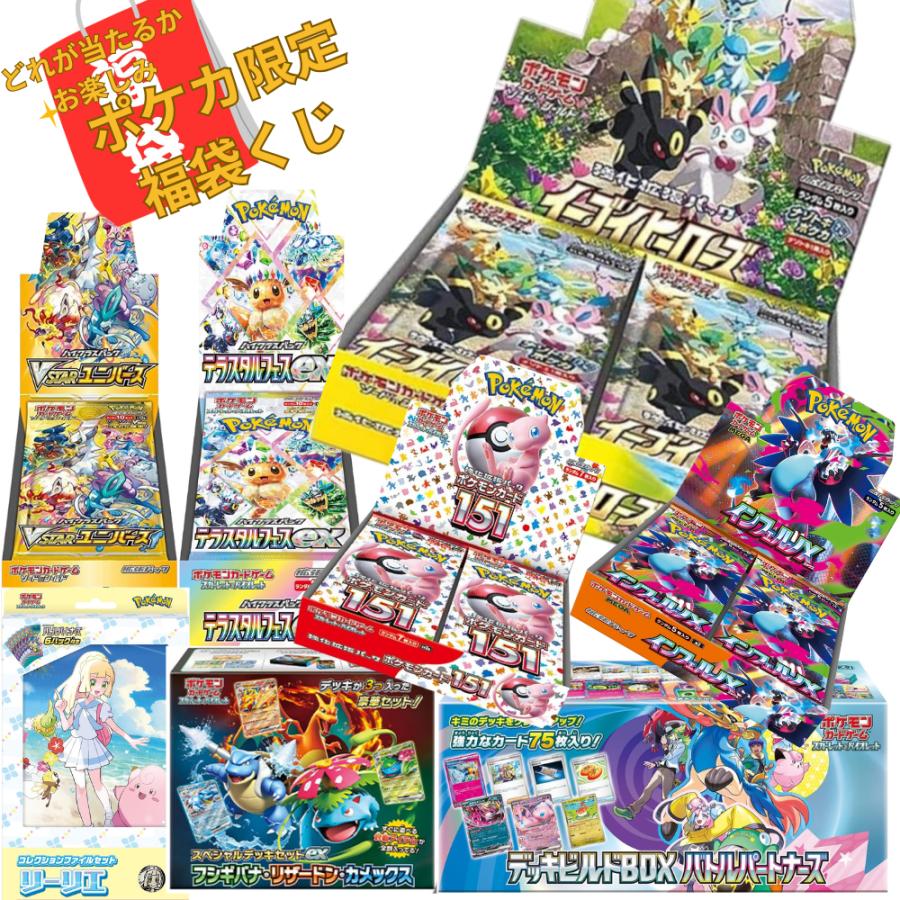 ポケカ限定 トレカ 福袋 未開封 新品 カードゲーム ポケモンカード