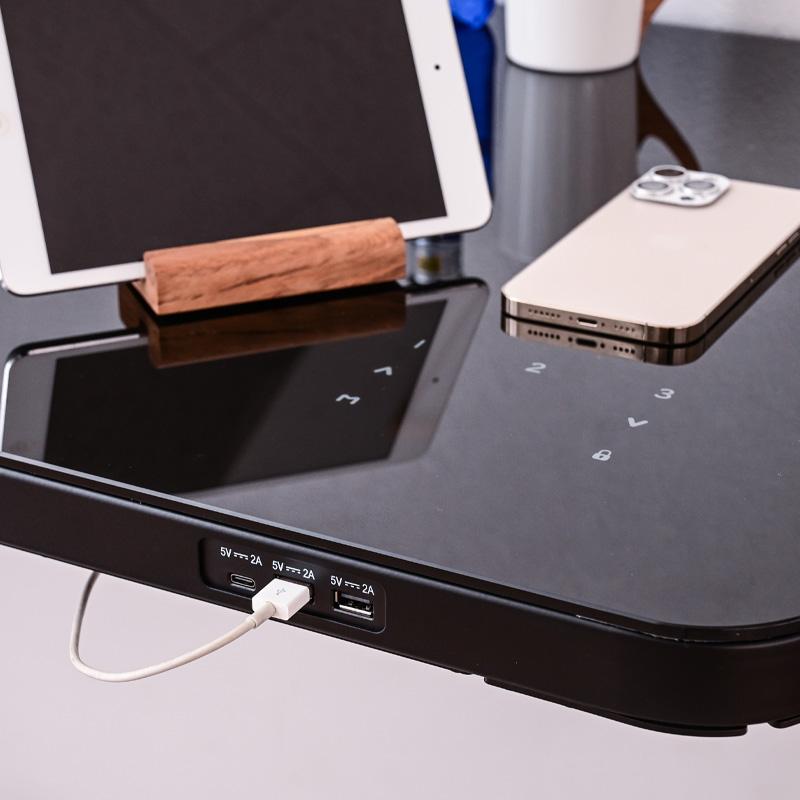 昇降デスク 昇降 高さ調節 幅115cm パソコンデスク コンパクト