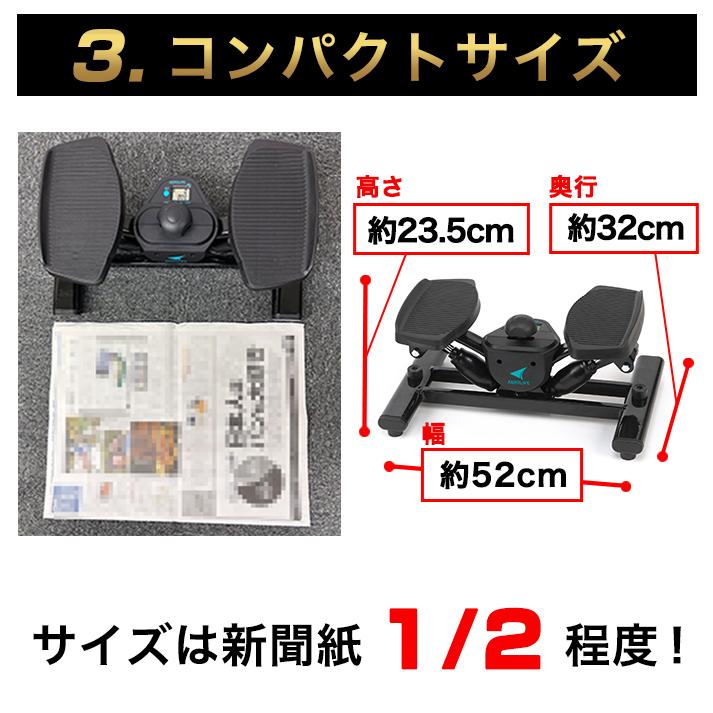 AEROLIFE（エアロライフ） ステッパー 負荷調節 サイドステッパー THE