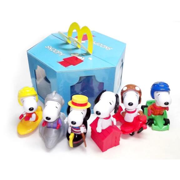 2003マクドナルドスヌーピー6体セット : ケンズ・アメリカン雑貨Yahoo
