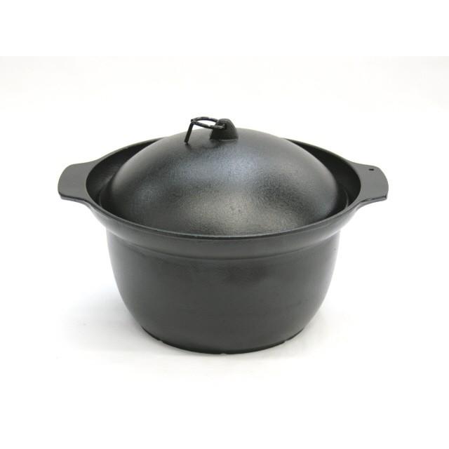 及源鋳造 ごはん鍋 南部ごはん釜 3合炊き 南部鉄器 及源 F-414 日本製