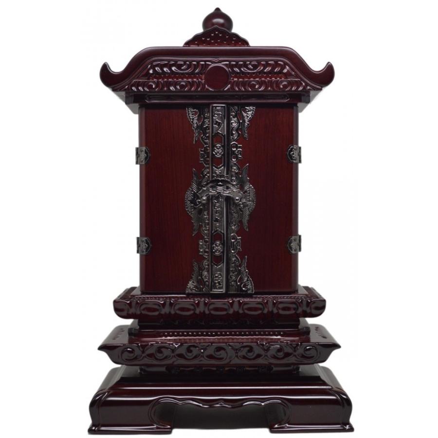 位牌 繰り出し位牌 雲二重二間回出 6.0寸 黒檀・紫檀 先祖代々之霊位