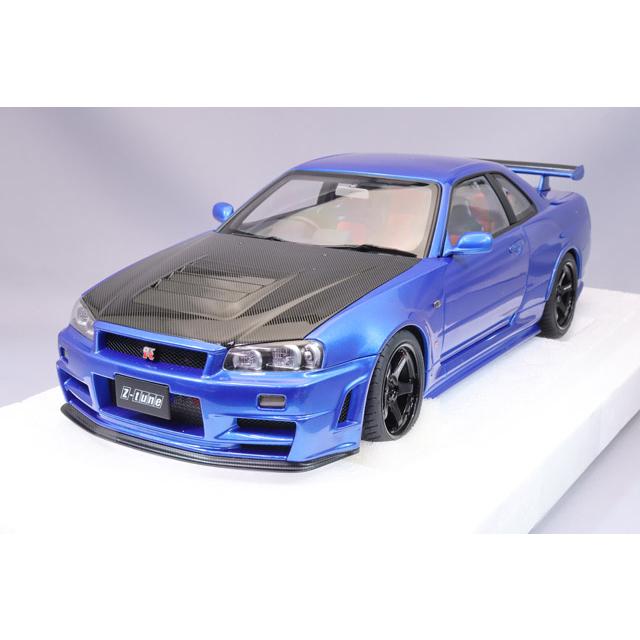 オートアート コンポジット 1/18 ニスモ R34 GT-R Z-tune ベイサイド