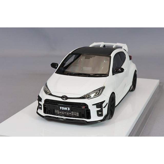 アイドロン 1/43 トムス GR ヤリス スーパーホワイト2 : キッド