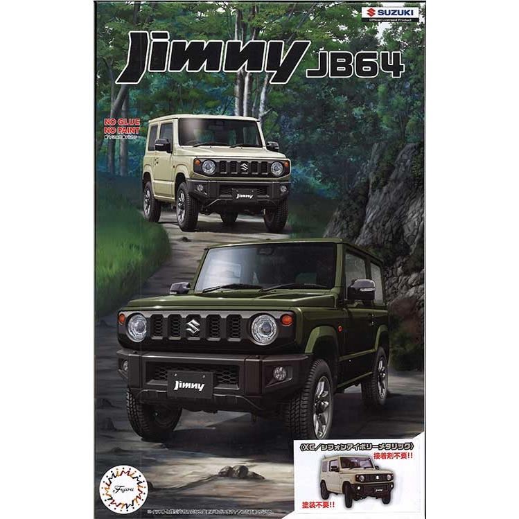 フジミ プラモデル 1/24 スズキ ジムニー JB64 XC シフォンアイボリー