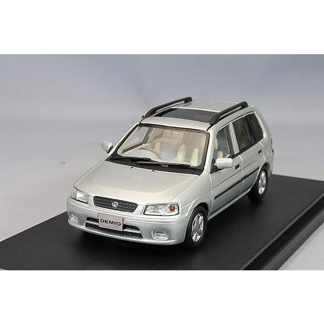 ハイストーリー 1/43 マツダ デミオ GL 1996 シルバーストーン