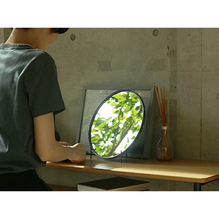 Round Mirror L ミラー 鏡 壁掛け インテリア ウォール ミッド