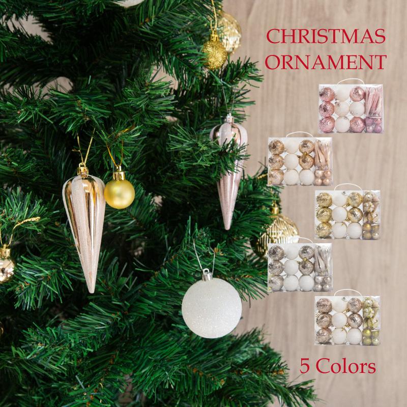 オーナメント 北欧 ボール ドロップ クリスマスツリー オーナメント