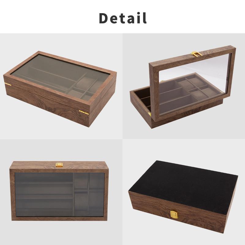 時計 メガネ 収納ケース コレクションケース 卓上 眼鏡 腕時計 保管