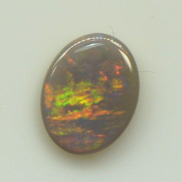 セミブラックオパール 橙・緑 0.55ct AAA S-D041 《即納》 : kyfactory