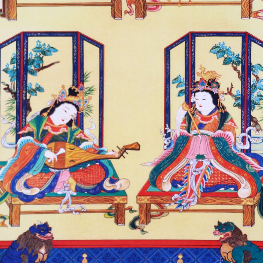 掛軸 小型サイズ 四社明神 送料無料 : 御朱印帳の高野山法徳堂 - 通販