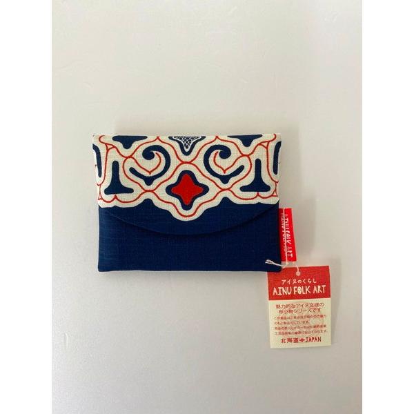 アイヌのくらし ポケット ティッシュケース アイヌ文様 アイヌ紋様