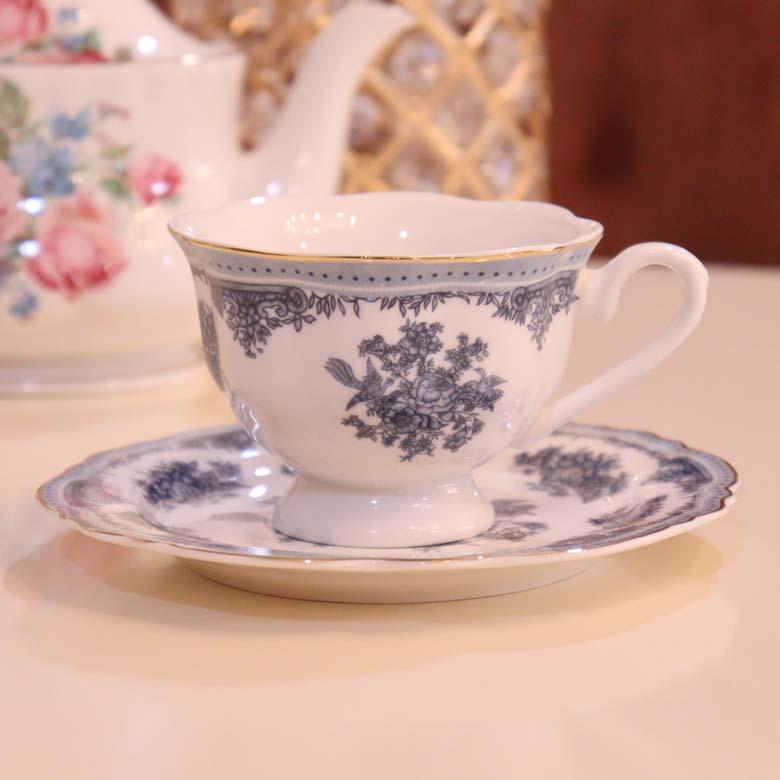 カップアンドソーサー ティーカップ フルール トワルドジュイ フレンチ
