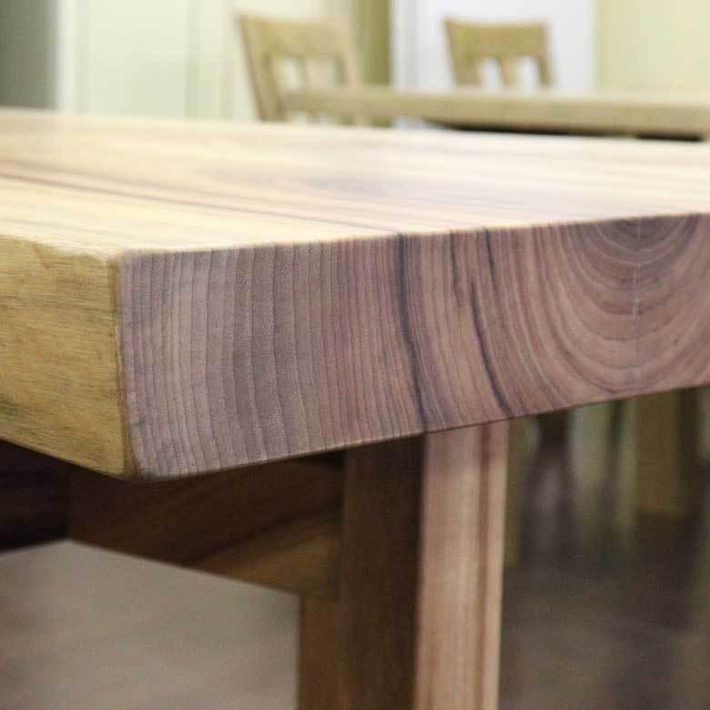 一枚板 テーブル ダイニングテーブル 楠 180cm 座卓 兼用 一枚板