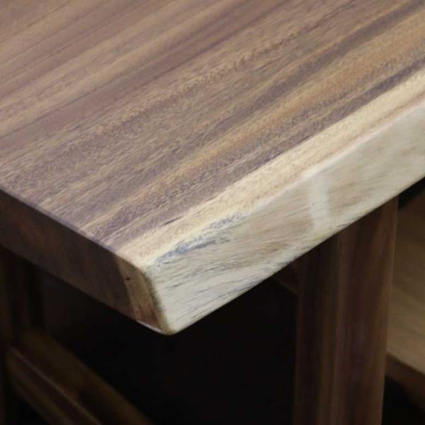 一枚板 テーブル ダイニングテーブル モンキーポッド 180cm 座卓 兼用