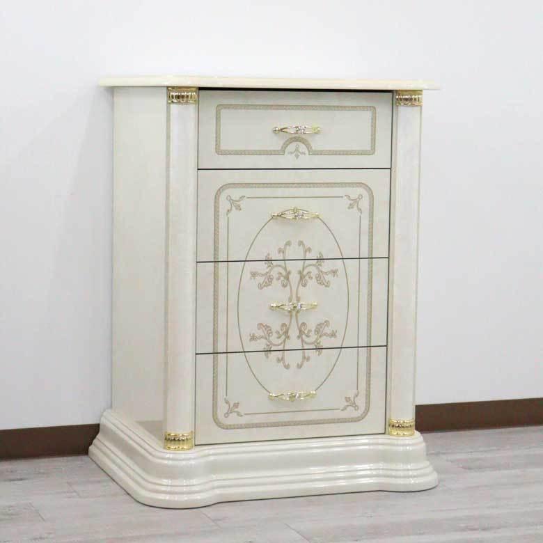 サルタレッリ フローレンス 1ドア キャビネット ガラスキャビネット