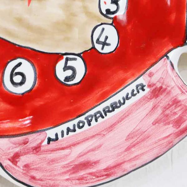 時計 壁掛け おしゃれ イタリア 魚 ニーノ パルッカ イタリア製