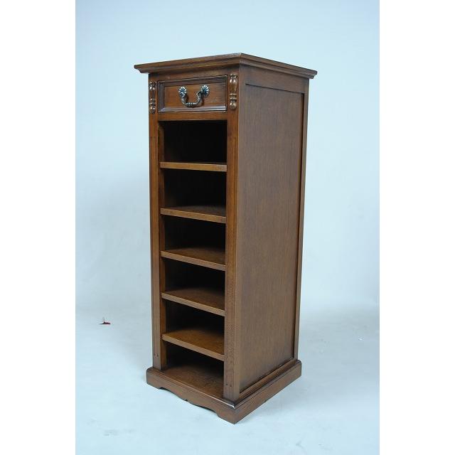 シューズボックス スリッパラック 下駄箱 木製 英国 アンティーク