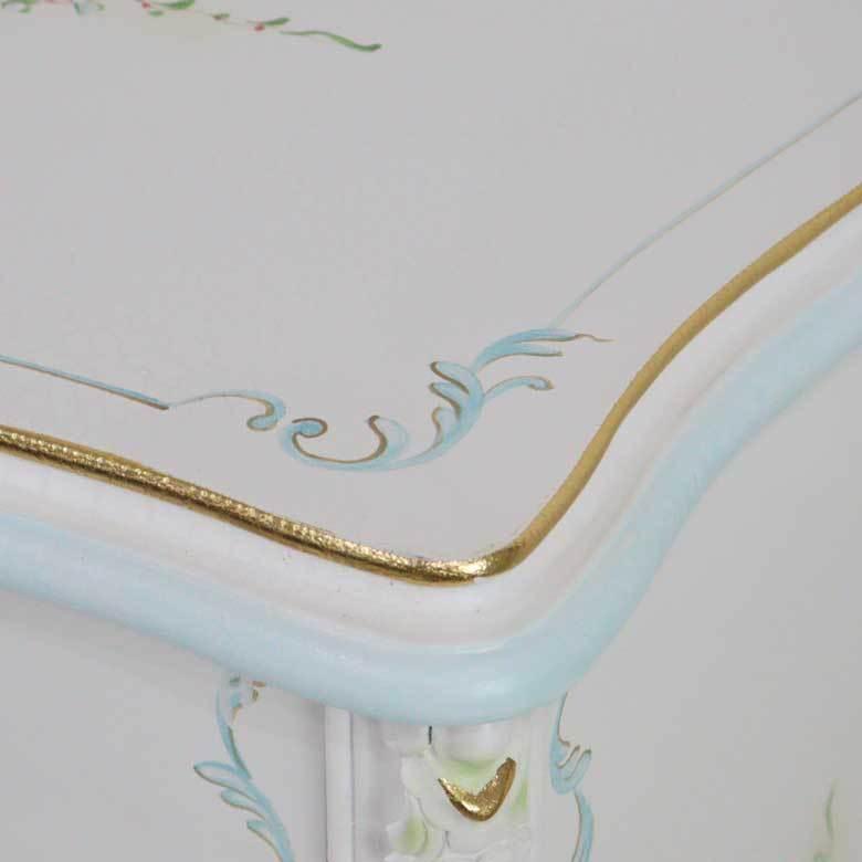 ロココ 3段チェスト タンス 収納家具 チェスト 衣類収納 3引き出し 猫