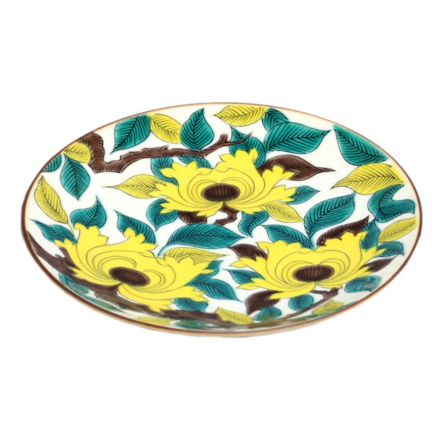 九谷焼 青郊窯5号皿 古九谷色絵牡丹文MC-508 : 北山堂 - 通販 - Yahoo