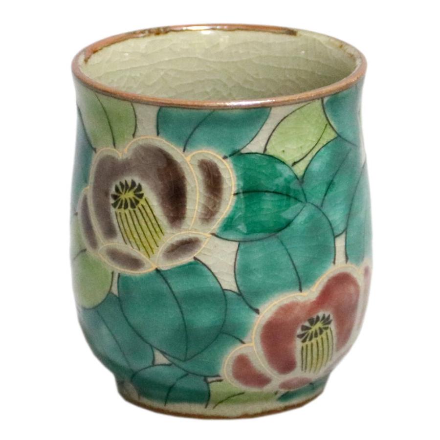 九谷焼 美山窯湯呑み 京山茶花（小）05-143 : 北山堂 - 通販 - Yahoo