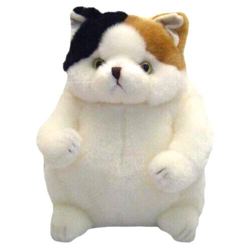 こばんS ぬいぐるみ でぶ猫こてつ 日本製 ネコ 三毛猫 オリエンタル