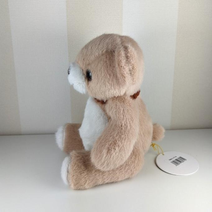 仔熊のピルヴィ ベージュ テディベア クマ くま 熊 ぬいぐるみ
