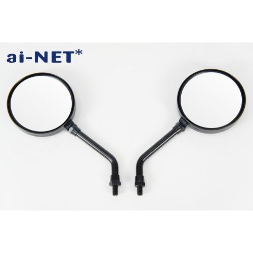 スーパーカブ50 Z2ミラー 黒 8mm ショート : アイネット Yahoo