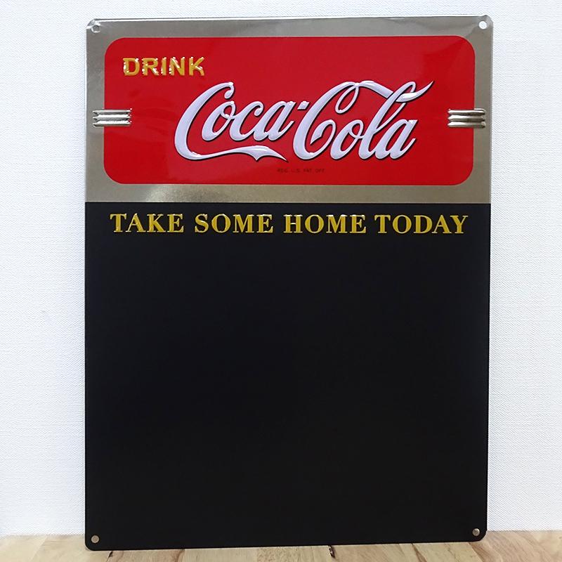 Coca Cola（コカコーラ） ブリキ看板 チョークボード COKE CHALKBOARD