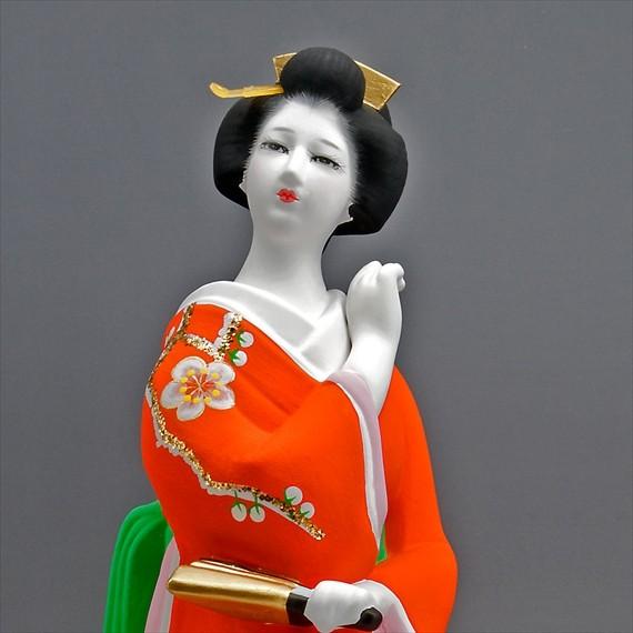 博多人形 【初 春】 赤 最も売れている「女性物」！！様々な場面でご