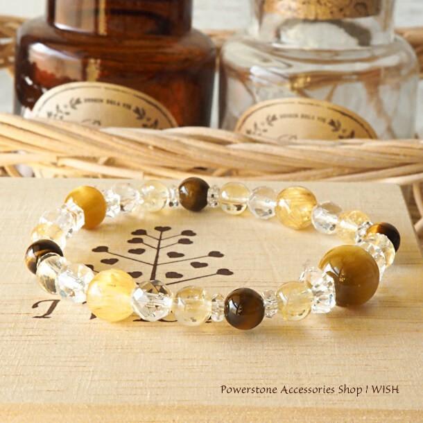 パワーストーン ブレスレット レディース 金運 最強 天然石 開運