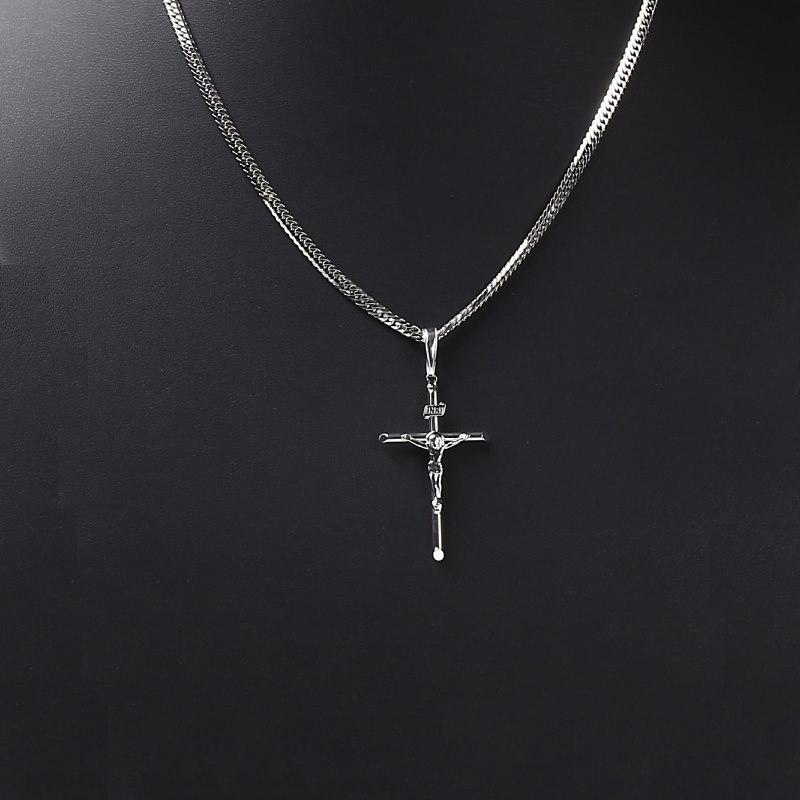 K18 18金 クロス キリスト ホワイトゴールド ペンダントトップ 十字架