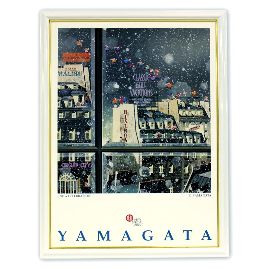 額入りポスター ヒロヤマガタ ＜CP HY4 スノーセレブレーション ＞ 幅