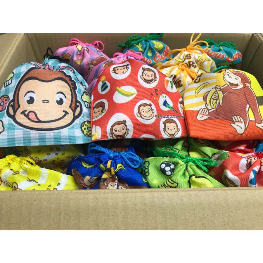 お菓子 駄菓子 詰め合わせ おさるのジョージ 巾着袋入り 大量100個