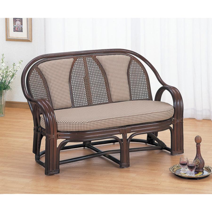 今枝商店 ラタン 籐 ラブチェアー ソファ Y301B : ハルホープラボ