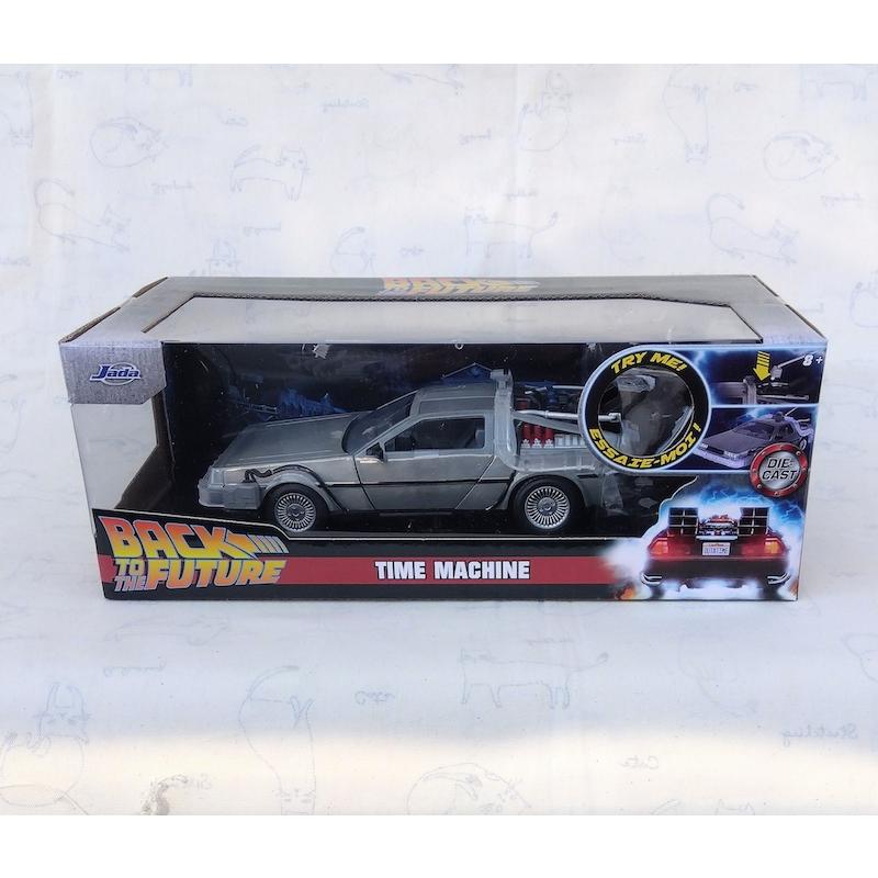 JADA 1/24 バック・トゥ・ザ・フューチャー 1 デロリアン ミニカー LED