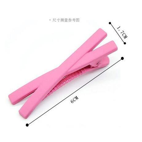 ヘアピン カラフルクロスヘアピン同色2点セット バッテン プチプラ