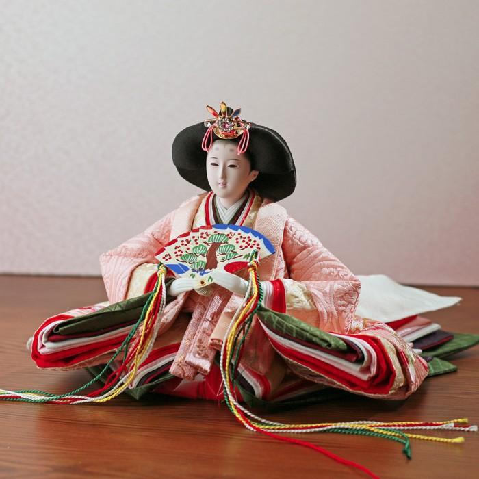 ひなせい 雛人形 おしゃれ インテリア コンパクト 「怜華雛」 人気 1
