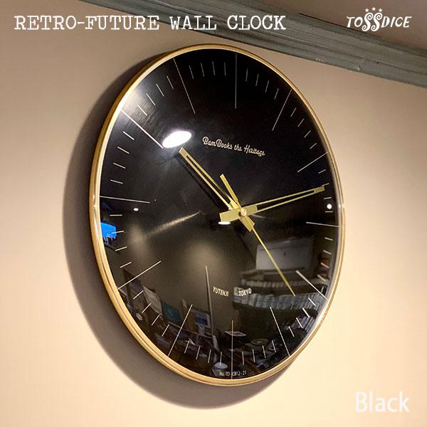 TOSSDICE / BamBooks the Heritage RETRO-FUTURE WALL CLOCK レトロ