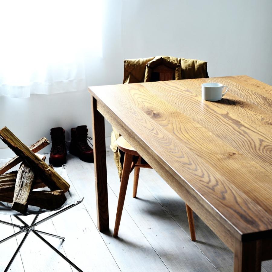 ダイニングテーブル オーク無垢材 150cm サイズオーダー可 天然木 木製