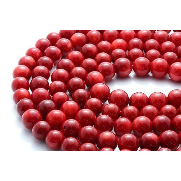 赤珊瑚 12mm 台湾産 一連 風水 パワーストーン : Imperialaura - 通販